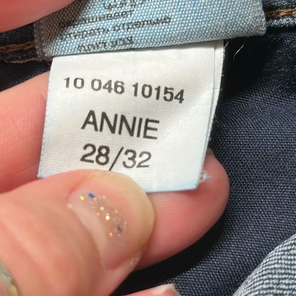 Mavi Jeans Annie Low Rise‎ Straight Leg Jeans size 28/32